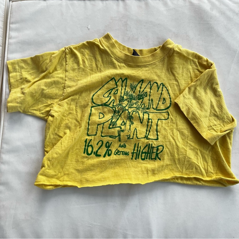 Vintage Cropped T shirt